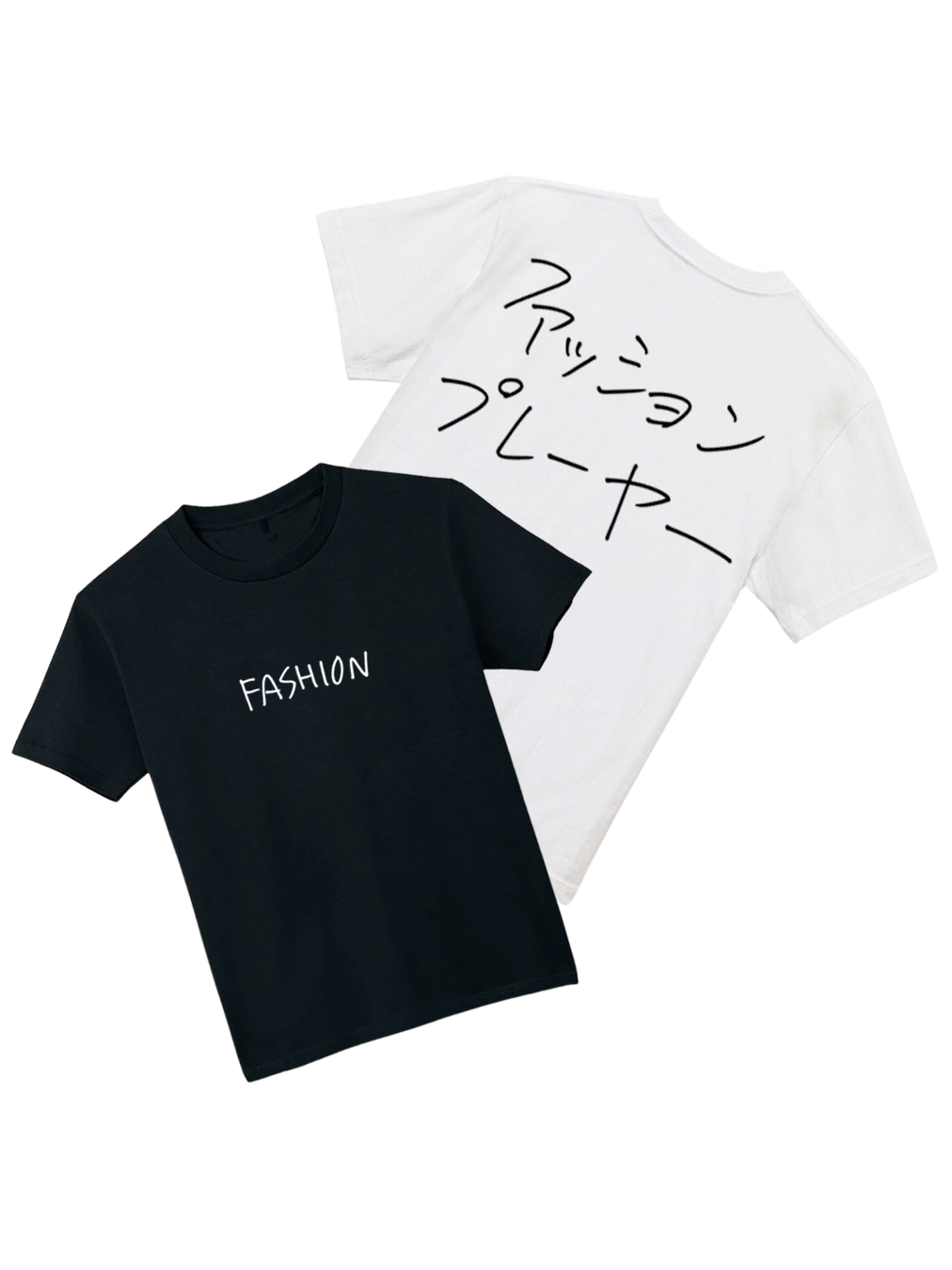 加賀美健「FASHION」for FASHION PLAYER Tシャツ