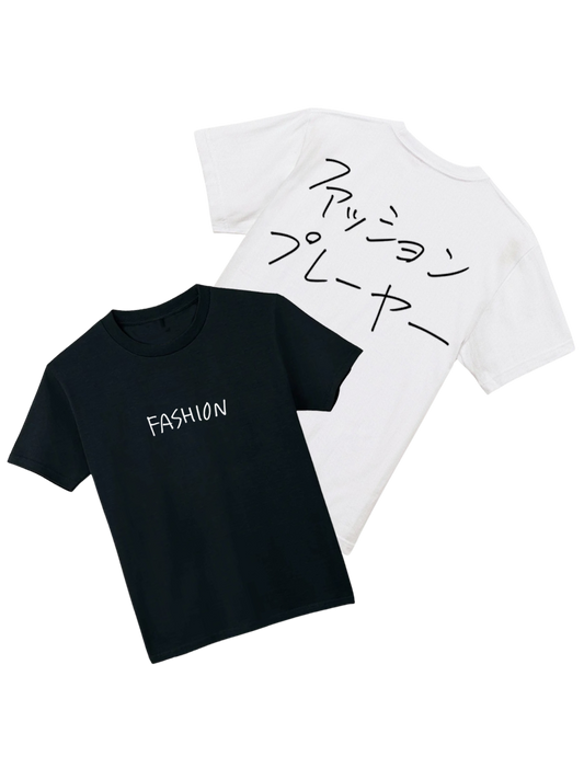 加賀美健「FASHION」for FASHION PLAYER Tシャツ